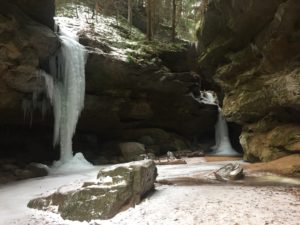 Conkles Hollow Winter Hike